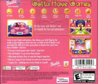 Screenshot Thumbnail / Media File 1 for Barbie - Gotta Have Games [U]